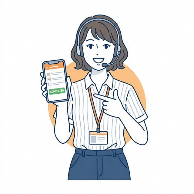 スマホで簡単見積もりサポート